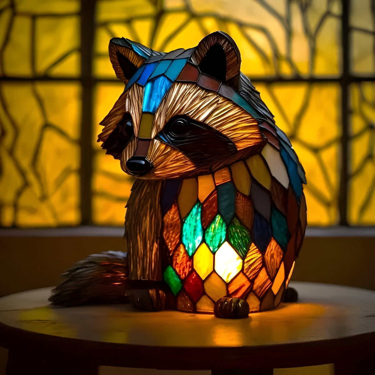 Flozino™ | Racoon Mystique Lumineux