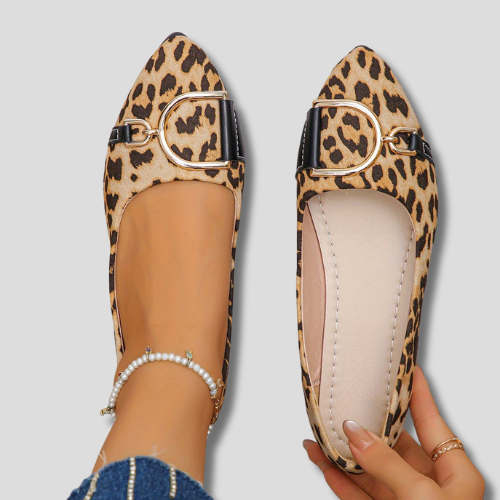 Kayleigh™ | Mocassin Léopard