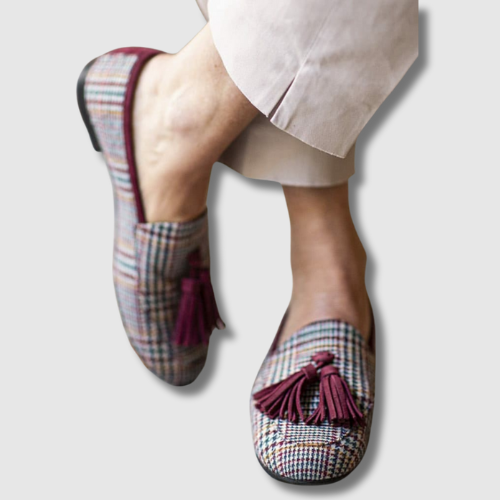 Milava™ | Mocassin à carreaux