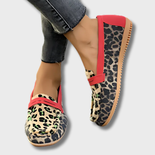 Lilou™ | Mocassin Léopard
