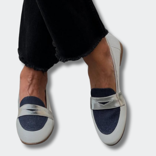 Claire™ | Mocassins Contrastés