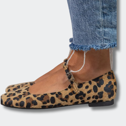 Lia™ | Ballerines Léopard Chic