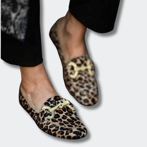 Carla™ | Mocassin Léopard