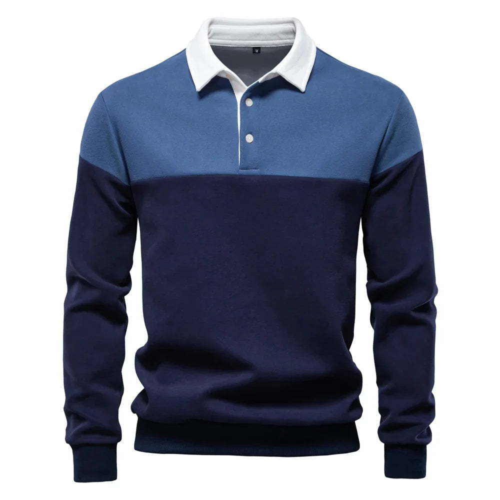 Sébastien™ | Polo Bicolore Contrasté