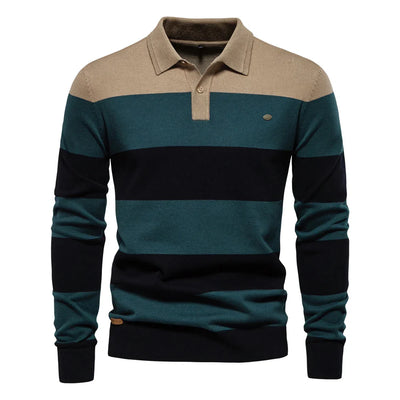 Theo™ | Pull à Rayures Fines