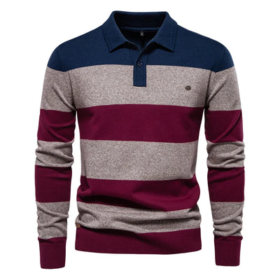 Theo™ | Pull à Rayures Fines