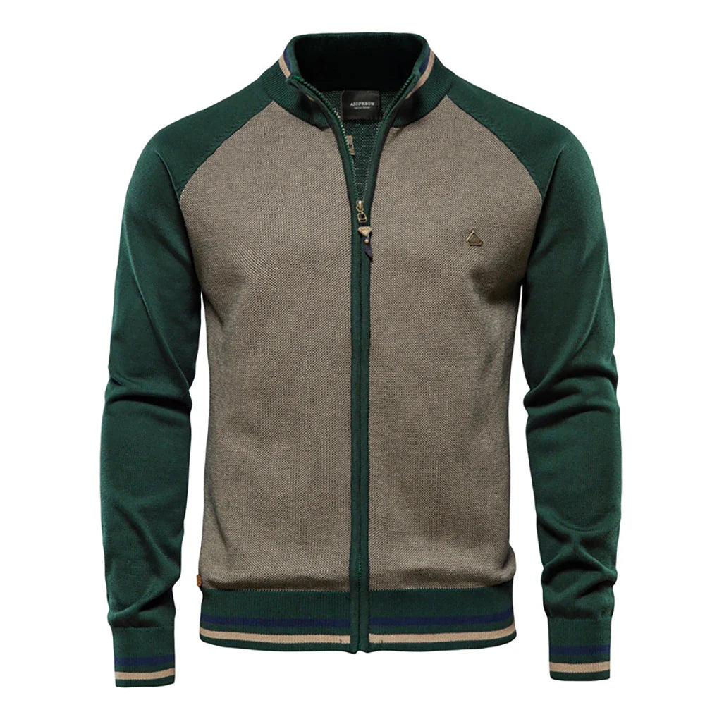 Nicolas™ | Élégant Pull à Fermeture Éclair