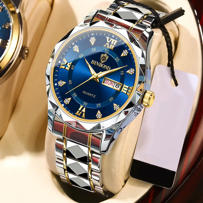 Hugo™ | Montre Quartz Calendrier