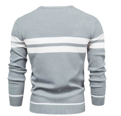 Sébastien™ | Pull Bicolore Contrasté