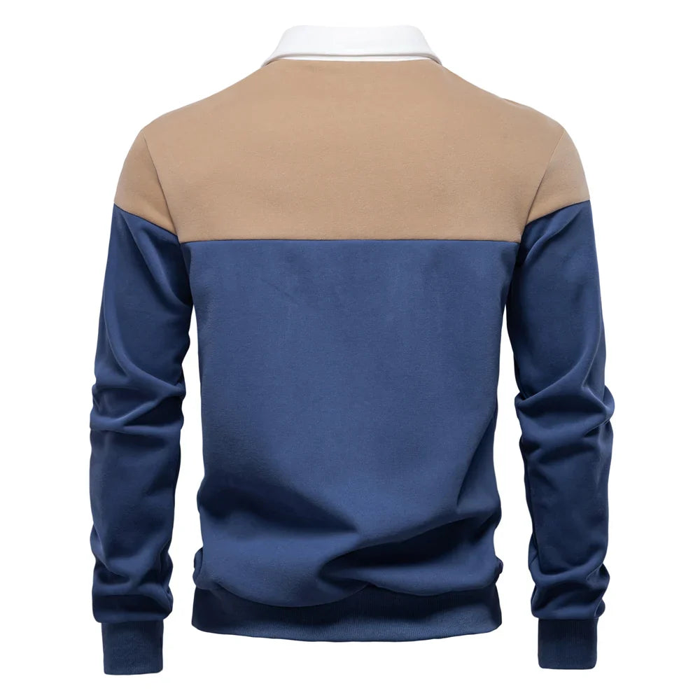Sébastien™ | Polo Bicolore Contrasté