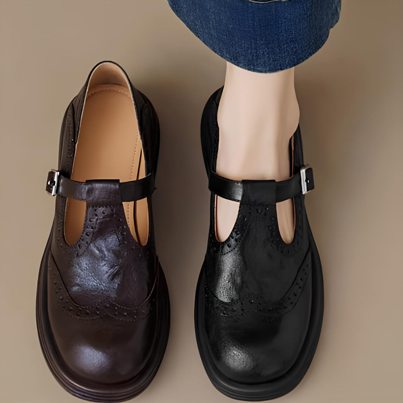 Élise™ | Chaussures Cuir Classiques