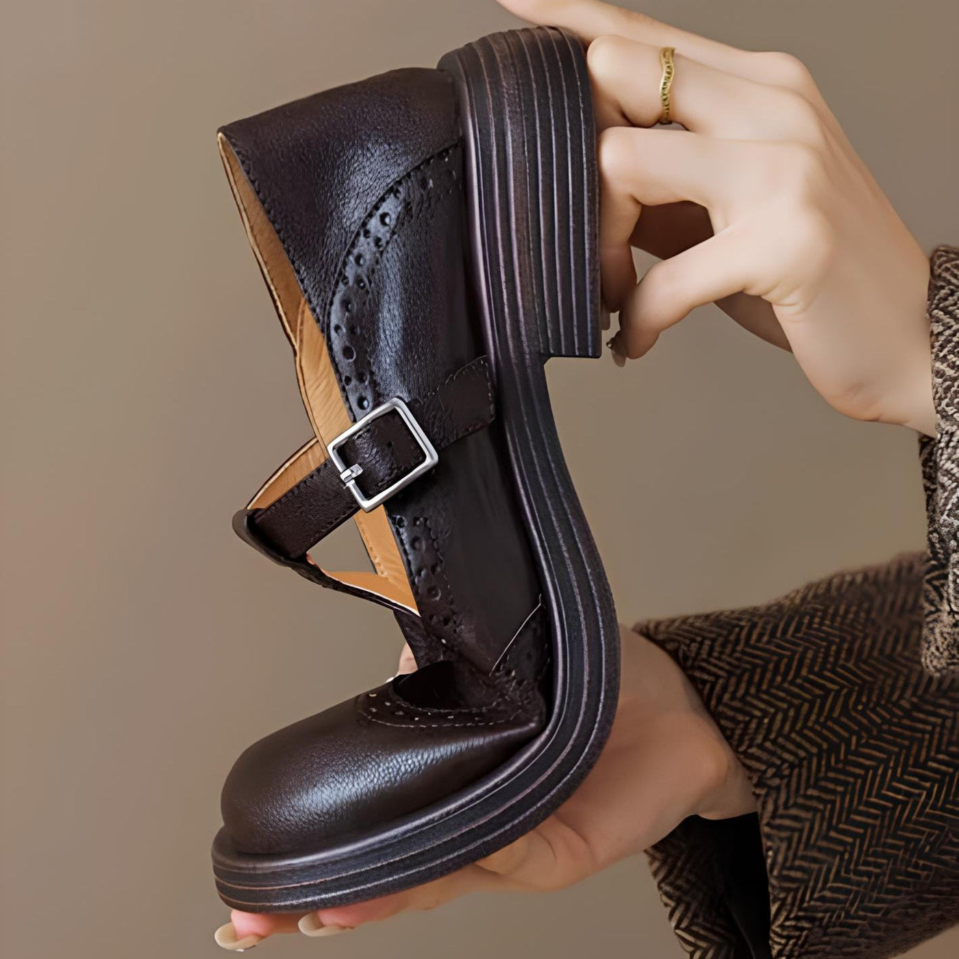 Élise™ | Chaussures Cuir Classiques