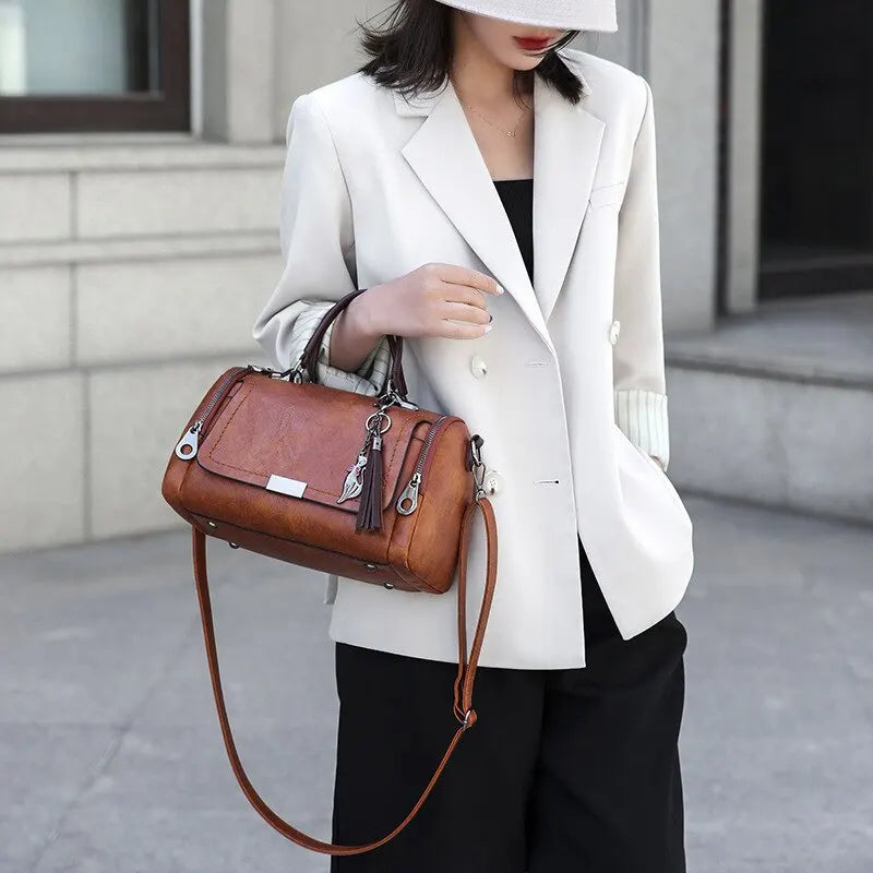 Patricia™ | Sac en Cuir Texturé