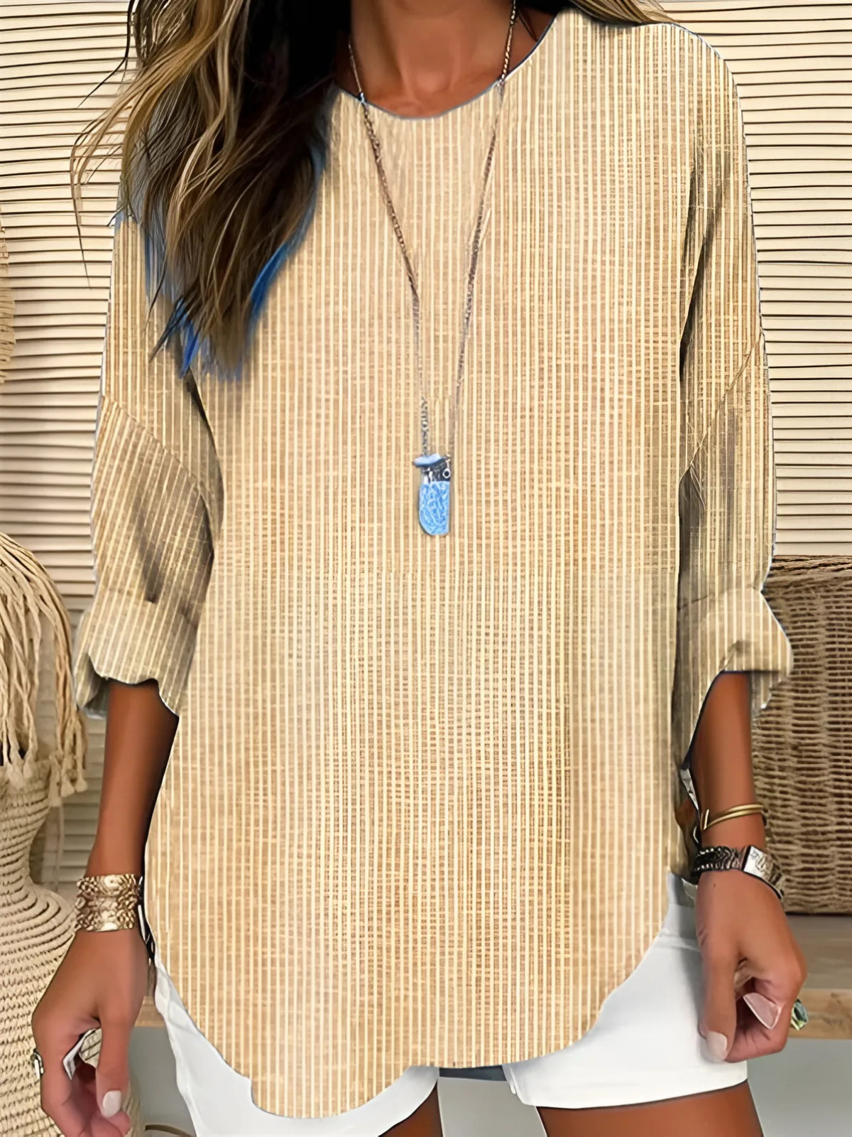 Rhea | Blouse à rayures tendance