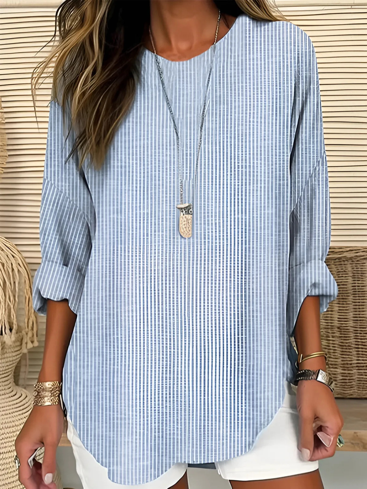 Rhea | Blouse à rayures tendance