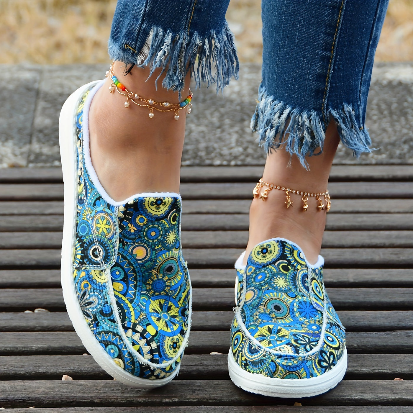 Camille™ | Mocassins Fantaisie Modernes