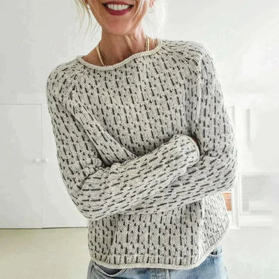 Élodie™ | Pull Tricot Texturé