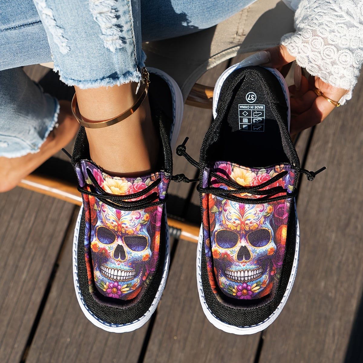 Valérie™ | Mocassins Style Patchwork