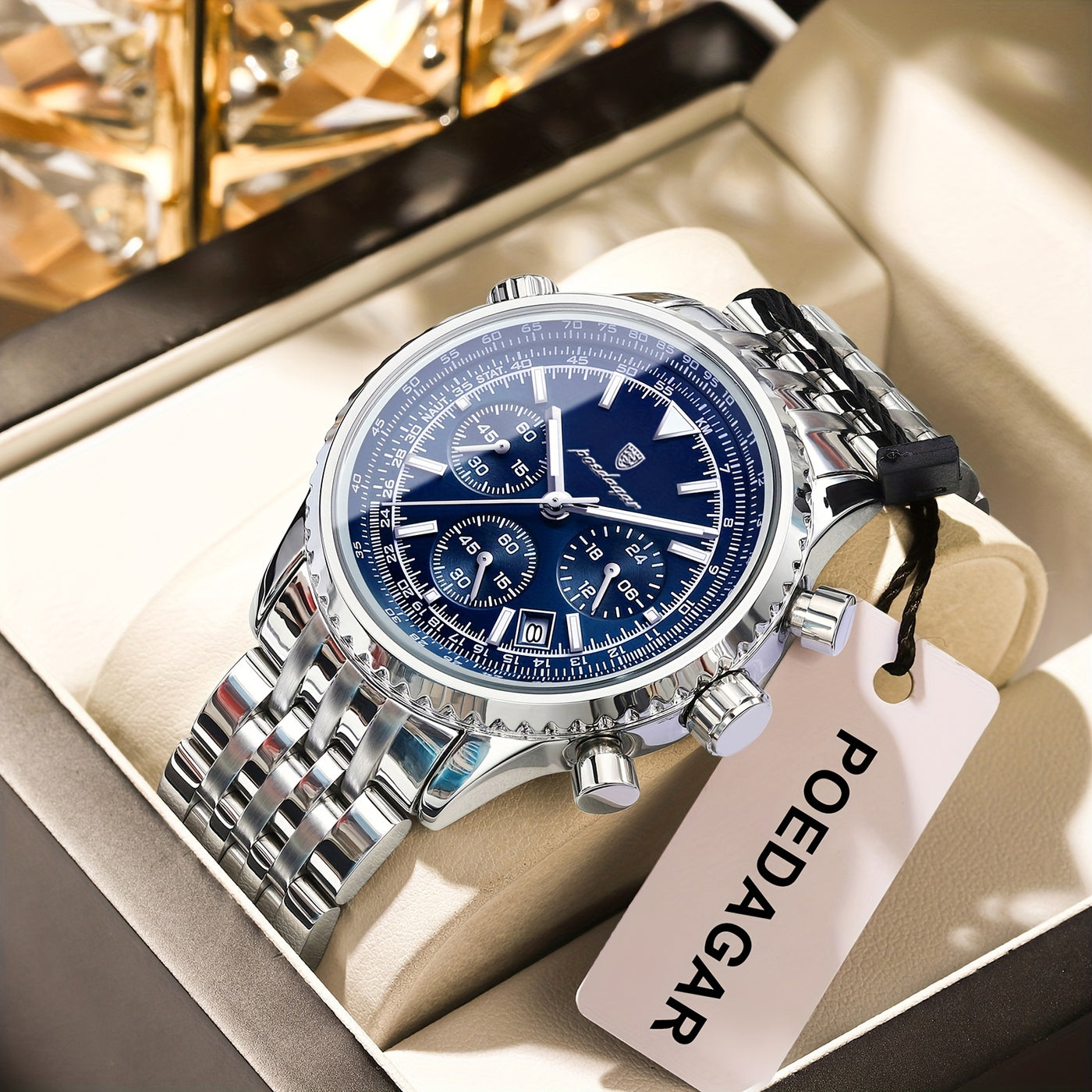 Adrien™ | Montre Chronographe Élégante