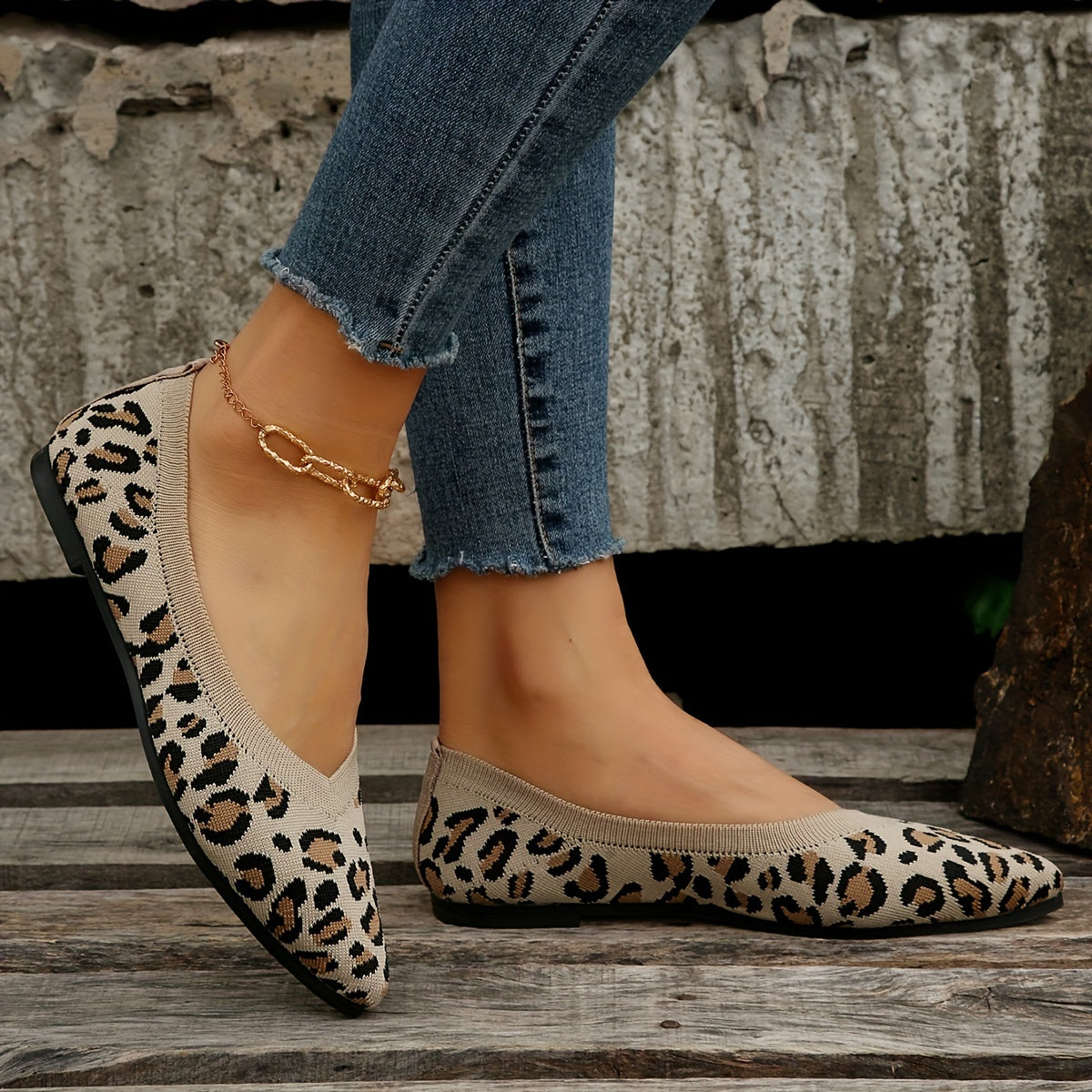 Céline™ | Mocassin Léopard