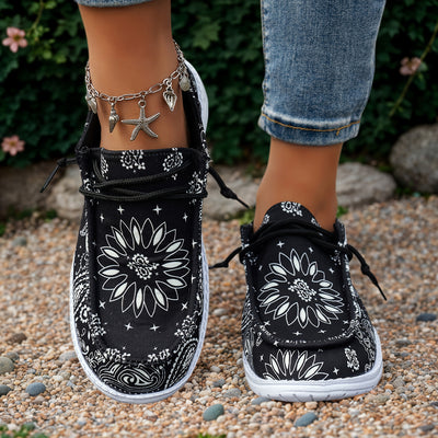 Éva™ | Mocassins à Motifs Singuliers