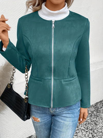 Élise™ | Blouson Cuir Urbain