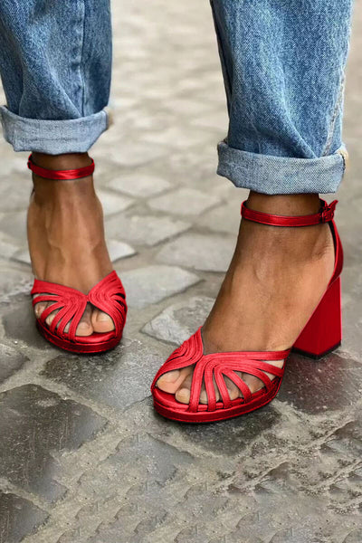 Adèle™ | Escarpins Bicolores Élégants
