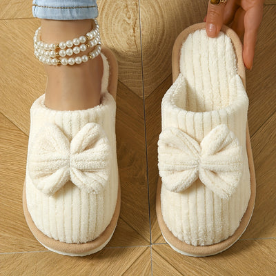 Belle™ | Chaussons en laine avec nœud