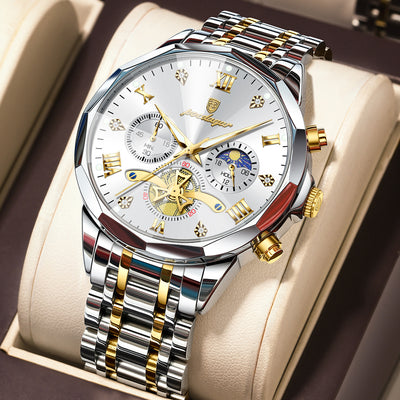 Antoine™ | Montre Quartz en Acier Inoxydable