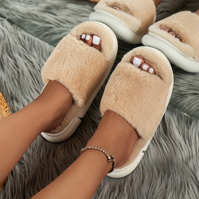 Zoë™ | Chaussons ouverts en laine