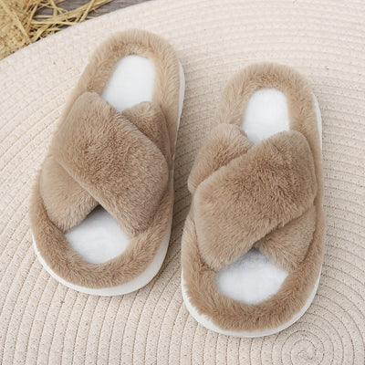 Élodie™ | Chaussons ouverts en laine