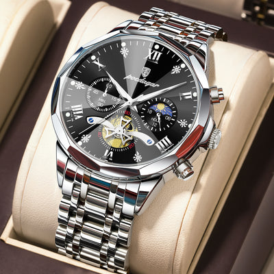 Antoine™ | Montre Quartz en Acier Inoxydable