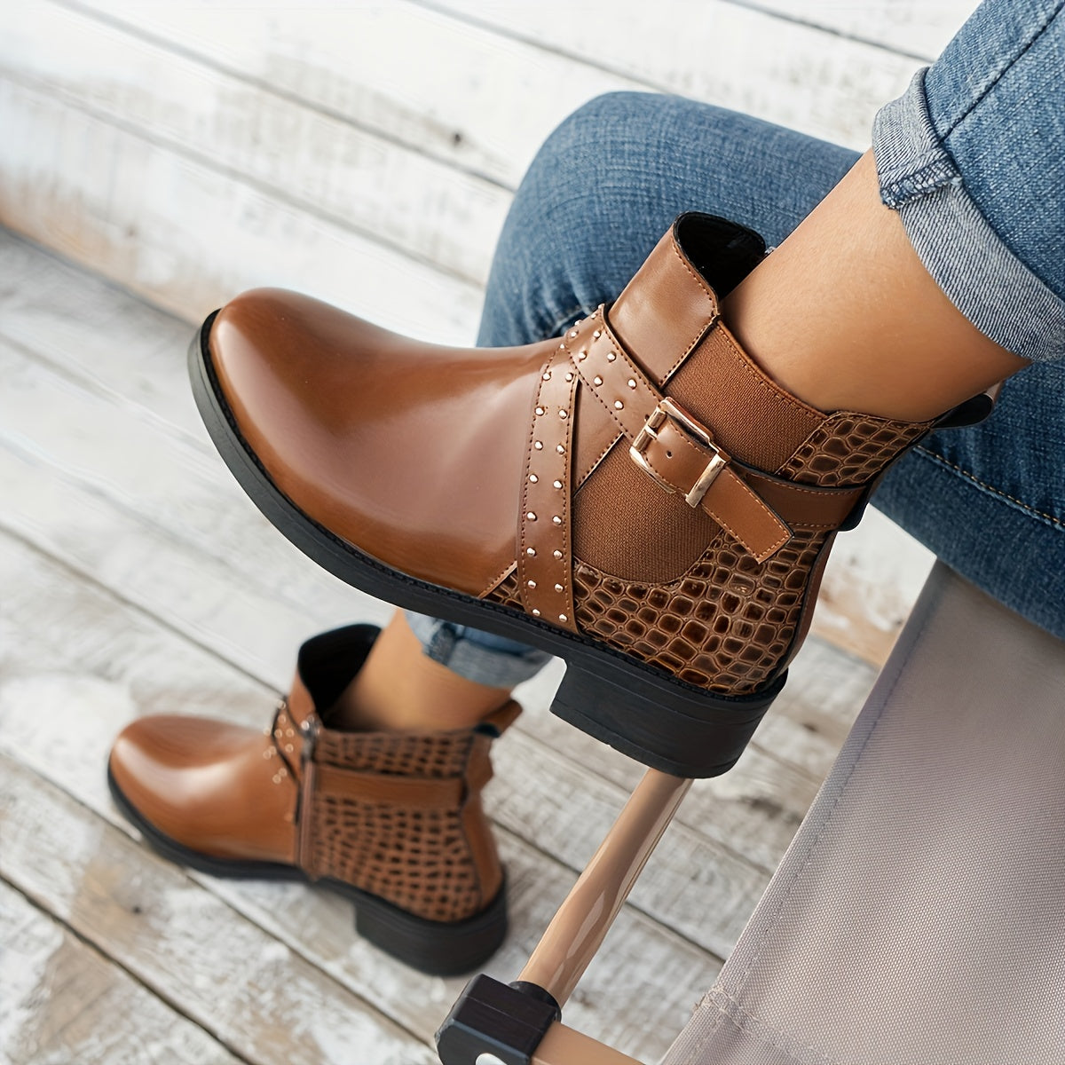 Adèle™ | Talons Bloc Élégants