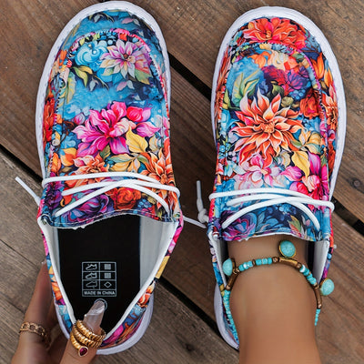 Florence™ | Mocassins à Motifs Floraux