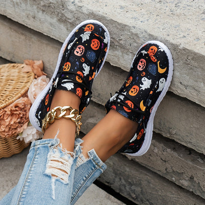 Estelle™ | Mocassins à Imprimés Halloween