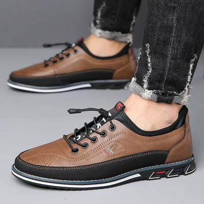 Mauro™ | Baskets Oxford En Cuir