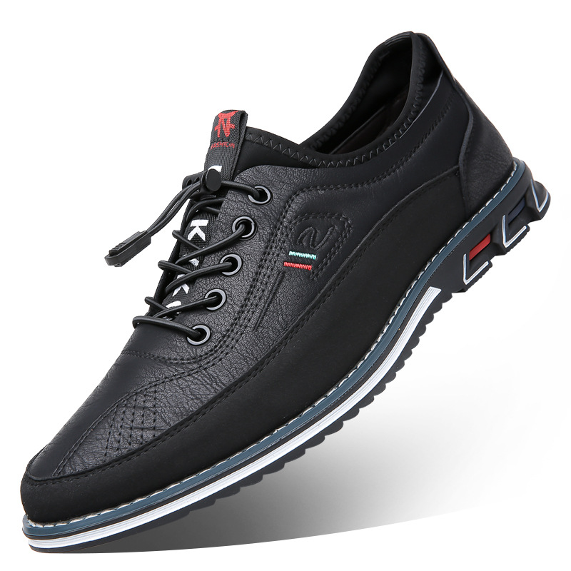 Mauro™ | Baskets Oxford En Cuir