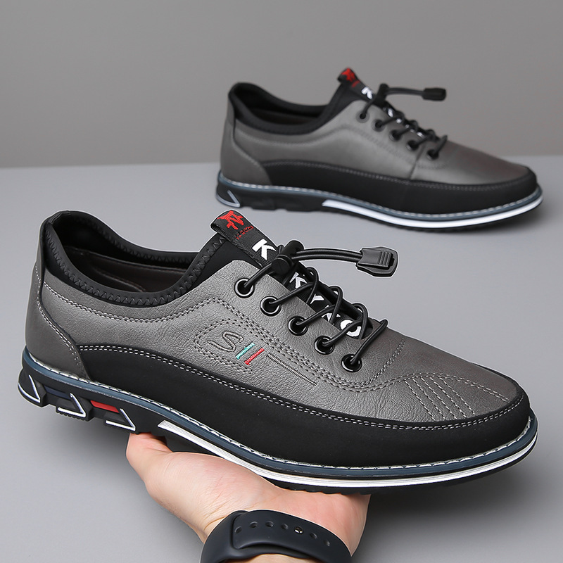Mauro™ | Baskets Oxford En Cuir