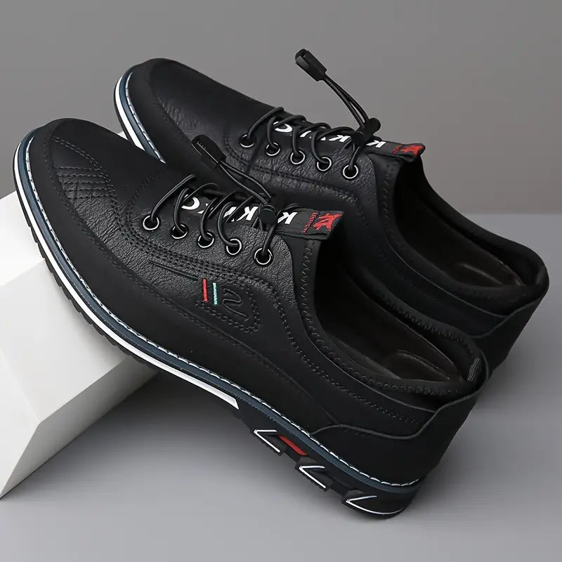 Mauro™ | Baskets Oxford En Cuir
