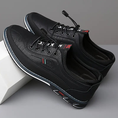 Mauro™ | Baskets Oxford En Cuir