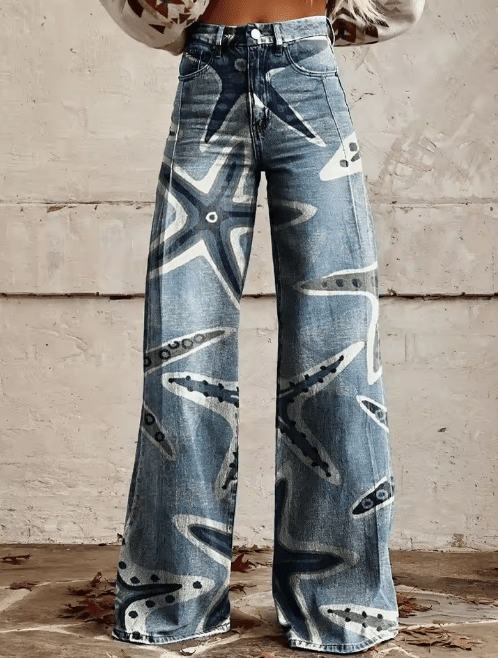 Anaïs™ | Pantalon Bohème Uni Chic
