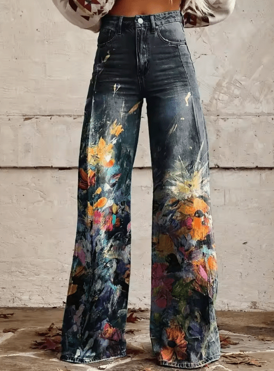 Carmen™ | Pantalon Large Artistique