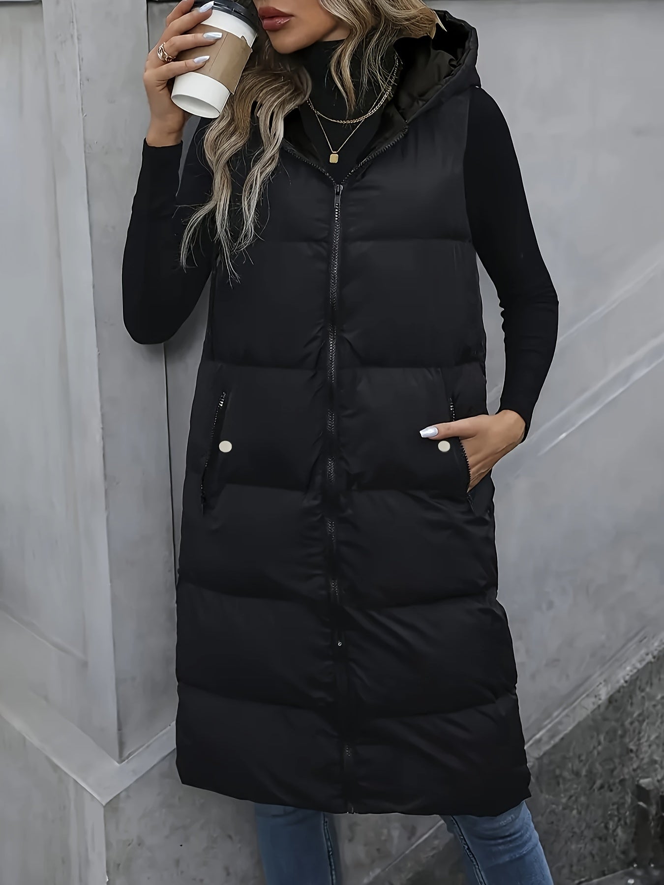 Noëlle™ | Bodywarmer Longue Ligne