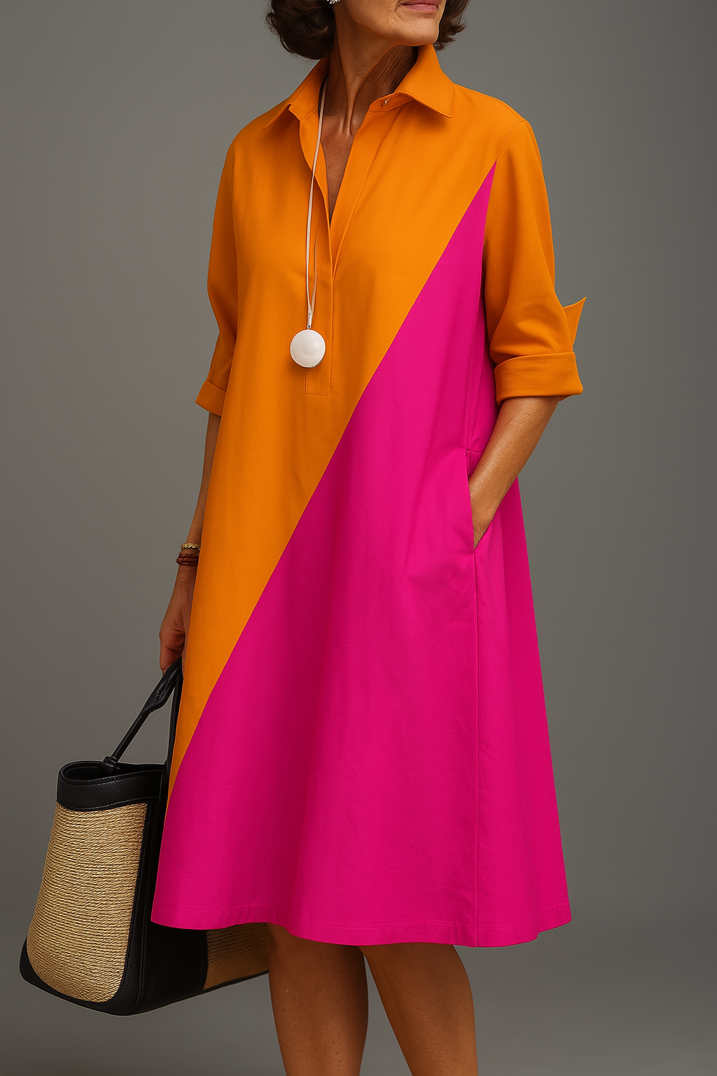 Hélène™ | Robe Midi Élégante