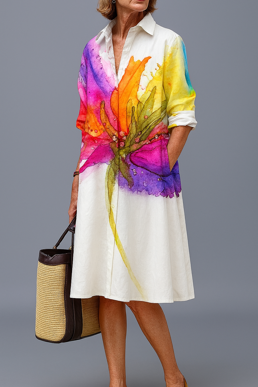 Doris™ | Robe Midi d’Été