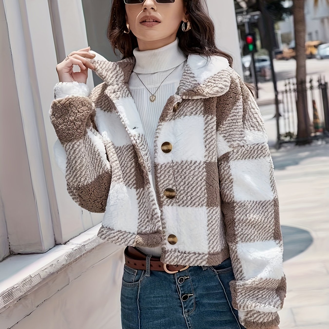 Hélène™ | Veste Laine Rétro