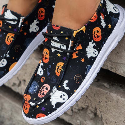 Estelle™ | Mocassins à Imprimés Halloween