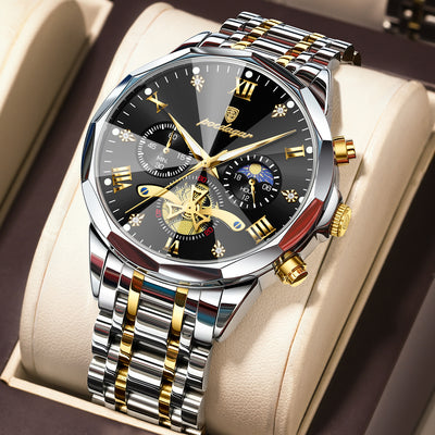 Antoine™ | Montre Quartz en Acier Inoxydable
