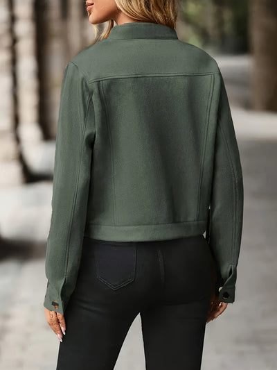 Adèle™ | Blouson Court Cuir