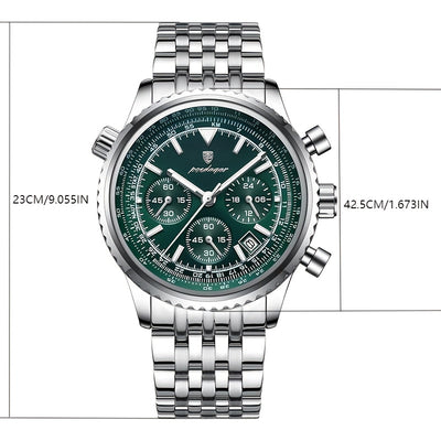 Adrien™ | Montre Chronographe Élégante